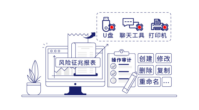 IP-guard審計終端操作外傳行為